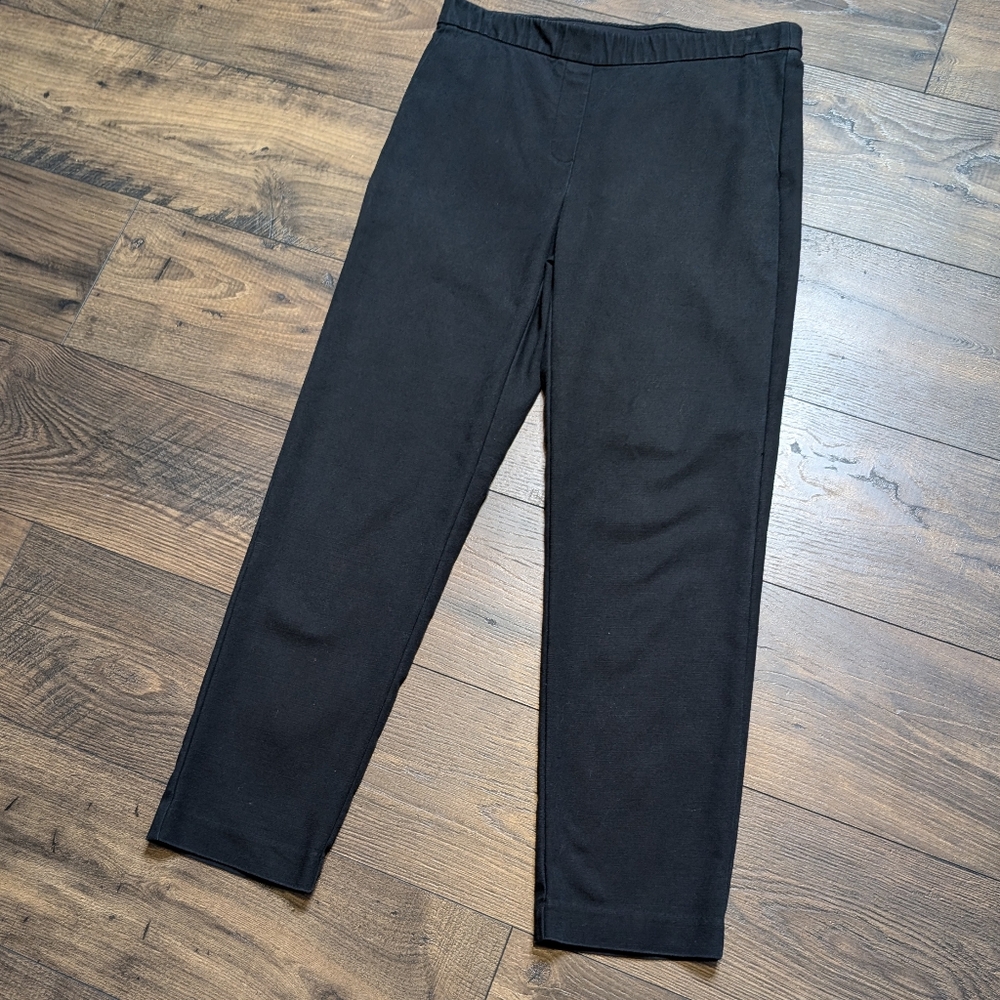 J. Jill Essential Slim Ankle Stretch Pants‎ Size 8 Cotton Rayon Spandex